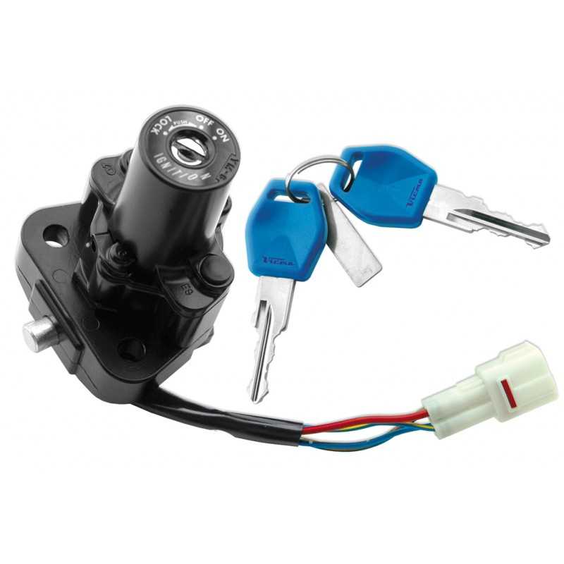Lock, key contact