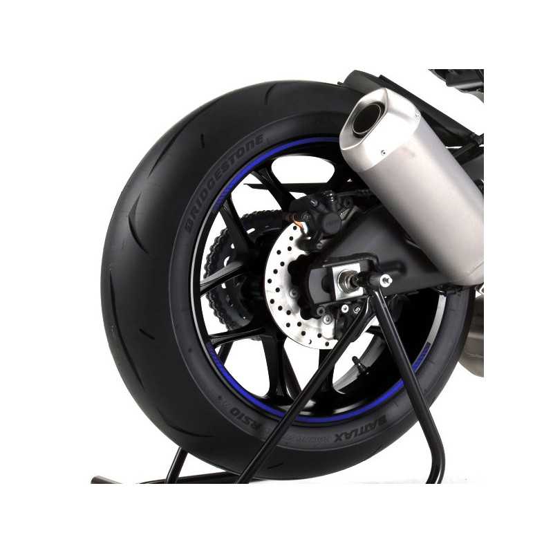 8 adhesive strips arc wheel rims vinyl stickers premium