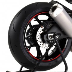 8 adhesive strips arc wheel rims vinyl stickers premium