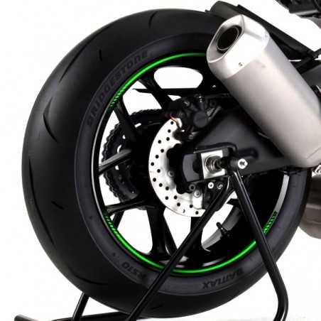 8 adhesive strips arc wheel rims vinyl stickers premium