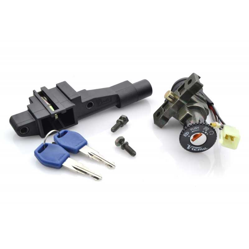 Lock, key contact