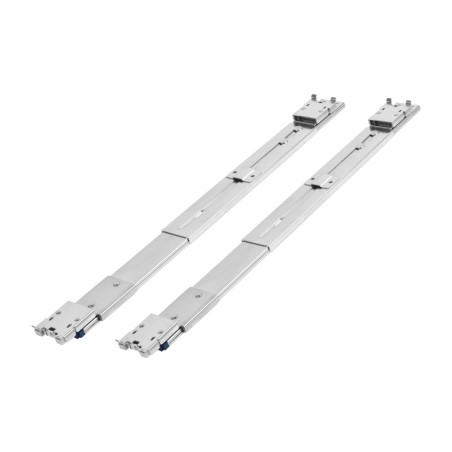 kit de raíles para caja de servidor en rack 1u 2u