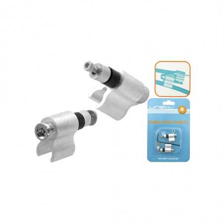 Adaptor for disk-brake cable pass