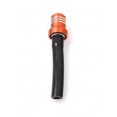 ART Válvula tapón de depósito gasolina aluminio - Naranja 41629