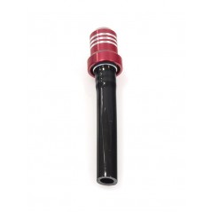 Fuel tank cap valve aluminum  rojo