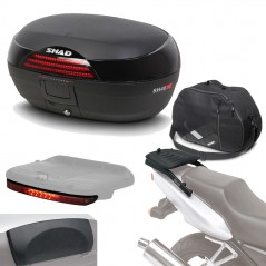 Fitting kit + suitcase back trunk + backrest + inner bag + brake light gift  SH4