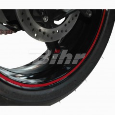 Tape, decorative, neckband adhesive, vinyl for tires, various colors