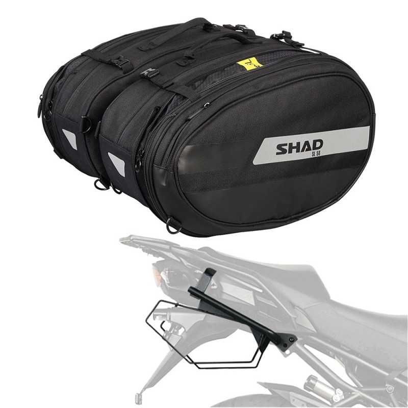 SHAD Alforjas laterales + herrajes soportes necesarios X0SL58 AL58HE1