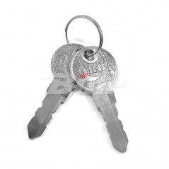 Lock, harley chrome