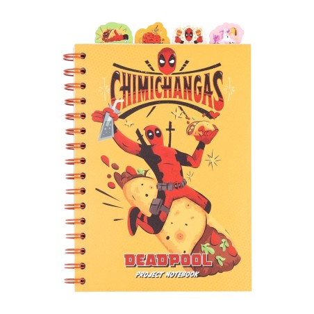cuaderno a5 marvel deadpool