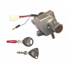 Lock, key contact