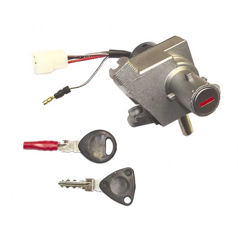 Lock, key contact