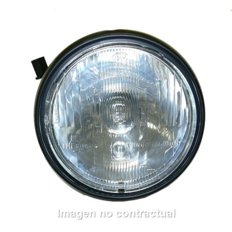 front headlight optic