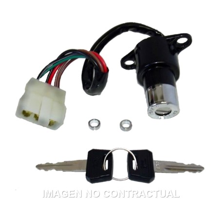ignition lock with key
