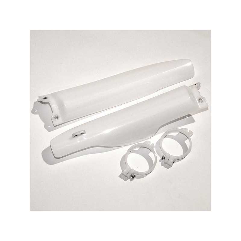 UFO Protectores de horquilla moto KA03760 COLOR BLANCO TRANSLÚCIDO 41284