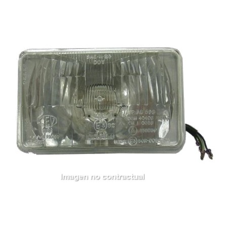 front headlight optic