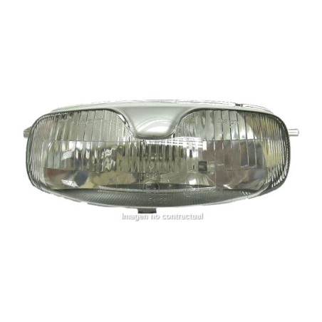 complete front headlight optic