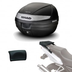 SHAD Kit fijacion y maleta baul trasero + respaldo pasajero regalo SH29 SH29REHE163