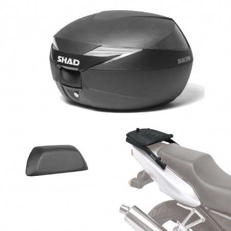 SHAD Kit fijacion y maleta baul trasero + respaldo pasajero regalo SH39 SH39REHE12