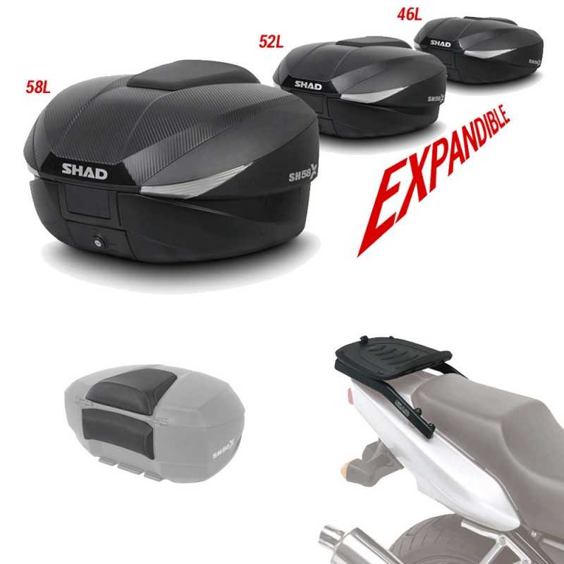 Tailgate kit and trunk case luggage + passenger backrest gift  SH58