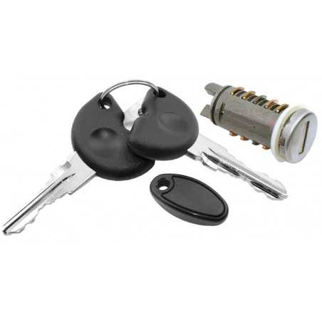 Lock, key contact