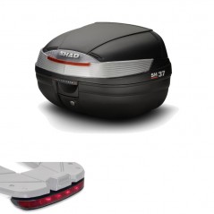 SHAD Baul maleta trasera moto con luz de freno regalo SH37 SH37LUZ1