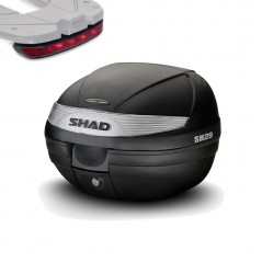 SHAD Baul maleta trasera moto con luz de freno regalo SH29 SH29LUZ1