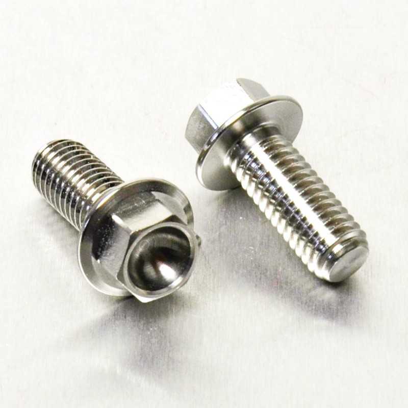 PRO-BOLT Kit tornillos pinza de freno trasera acero Inox NATURAL 42621