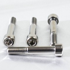 PRO-BOLT Kit tornillos pinza de freno delantera Titanio NATURAL 42652