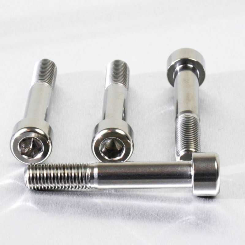 PRO-BOLT Kit tornillos pinza de freno delantera Titanio NATURAL 42652