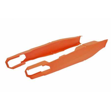 POLISPORT Protector Basculante Naranja de - Carcasa Dura y Resistente 42883