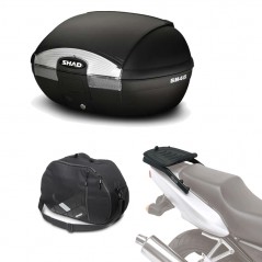 SHAD Kit fijacion y maleta baul trasero + bolsa interna de regalo SH45 SH45BOHE83