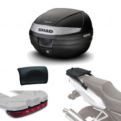 SHAD Kit fijacion + maleta baul trasero luz de freno respaldo regalo SH29 SH29LUREHE545