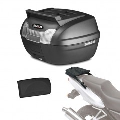 Tailgate kit and trunk case luggage + passenger backrest gift  SH40 + CARGO