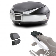 Tailgate kit and trunk case luggage + passenger backrest gift  SH48