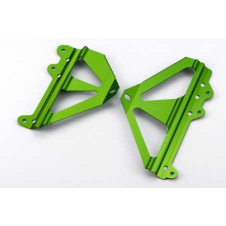 V PARTS Protector radiador Kawasaki verde 43082