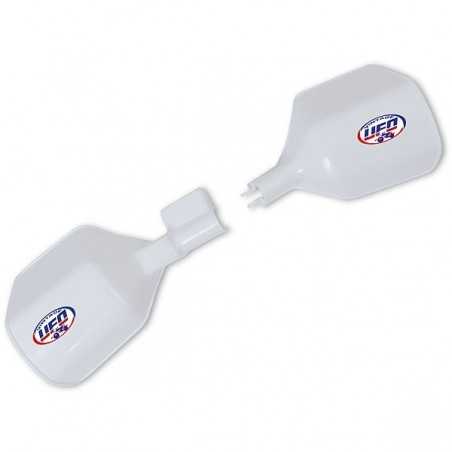 UFO Paramanos universal freno disco Vintage ME08056-W Blanco 46814VAR