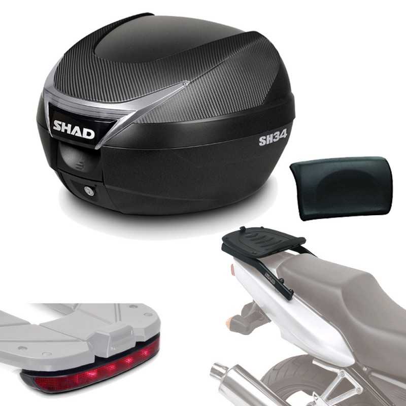SHAD Kit fijacion + maleta baul trasero luz de freno respaldo regalo SH34 SH34LUREHE261