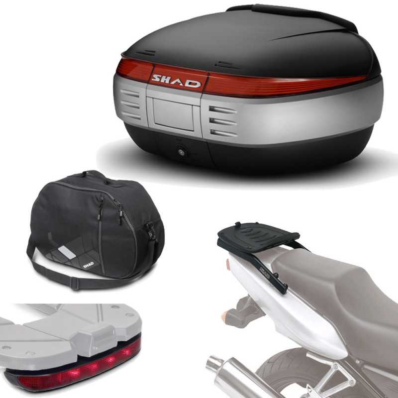 SHAD Kit fijacion y maleta baul trasero + bolsa interna luz de freno regalo SH50 SH50BOLUHE140