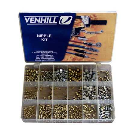 VENHILL Kit de prisioneros profesional (18 mod.), 700 u 45938