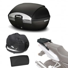 Kit fixing brackets and luggage baul back + backrest + inner bag gift  SH45