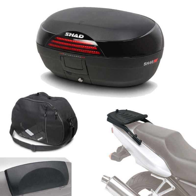 Kit fixing brackets and luggage baul back + backrest + inner bag gift  SH46