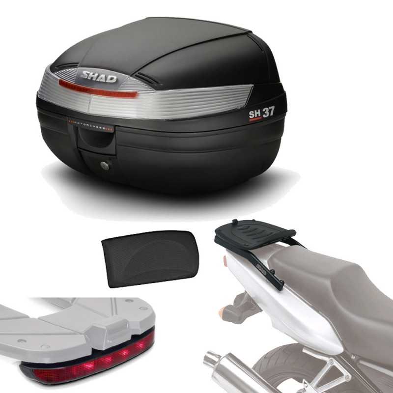 SHAD Kit fijacion + maleta baul trasero luz de freno respaldo regalo SH37 SH37LUREHE22