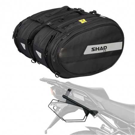 Side saddlebags + necessary supports  X0SL58