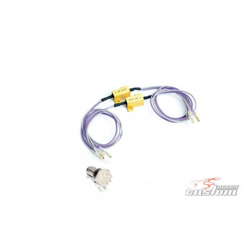 CUSTOM ACCES Resistencias para intermitentes led 3,9/20W HO0001