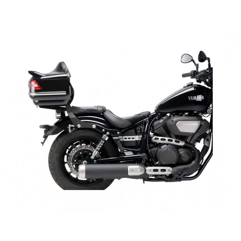CUSTOM ACCES Baul trasero o maleta para moto con soporte tipo SM 25L MERCEDES MT0005
