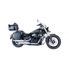 CUSTOM ACCES Baul trasero o maleta para moto con soporte tipo SM 25L MERCEDES MT0005