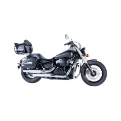 CUSTOM ACCES Baul trasero o maleta para moto con soporte tipo SM 25L MERCEDES MT0005