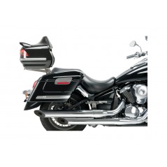 CUSTOM ACCES Baul trasero o maleta para moto con soporte tipo SM 25L MERCEDES MT0005