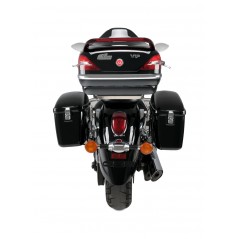 CUSTOM ACCES Baul trasero o maleta para moto con soporte tipo SM 25L MERCEDES MT0005
